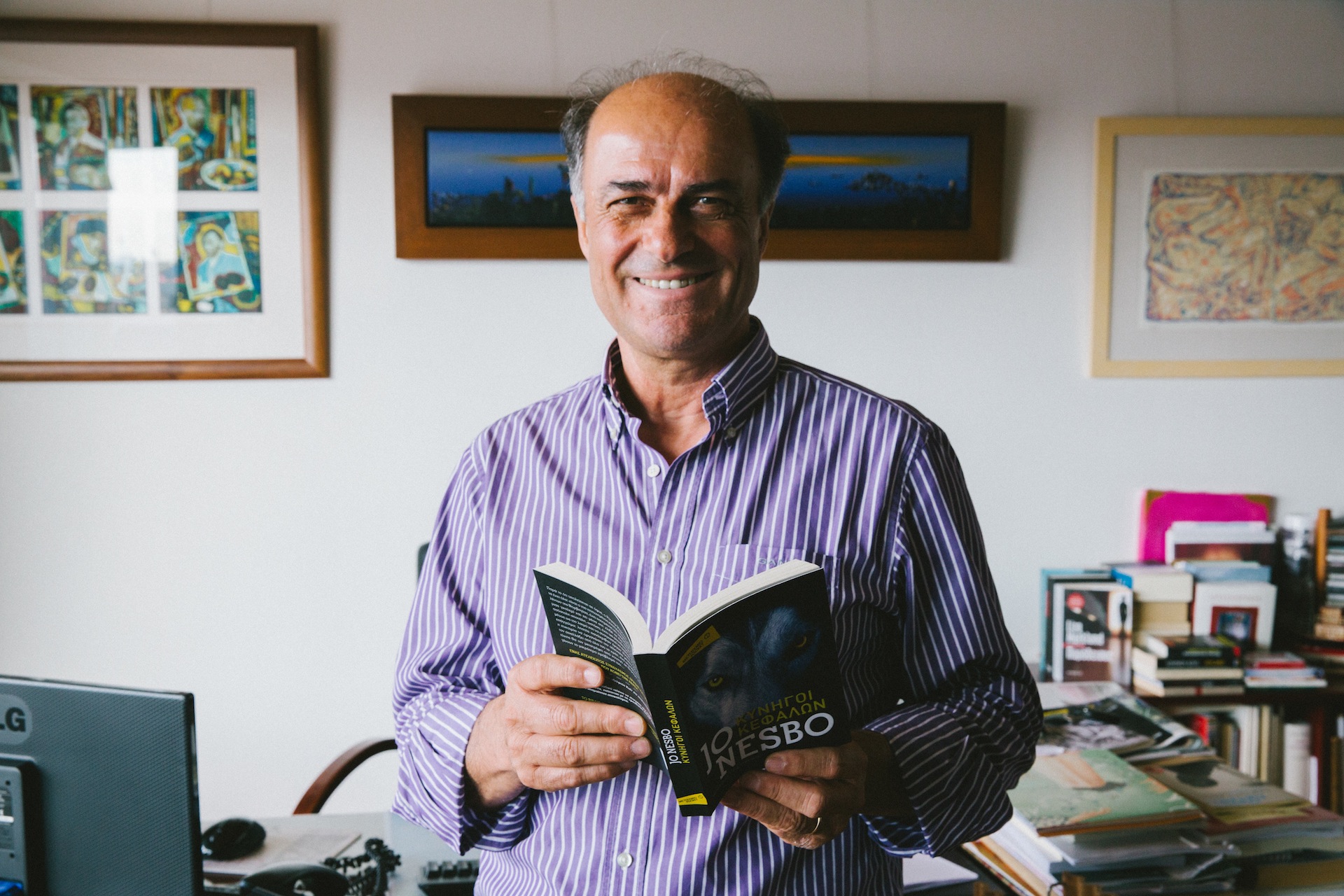 Publisher Nontas Papageorgiou / Ο εκδότης Νώντας Παπαγεωργίου