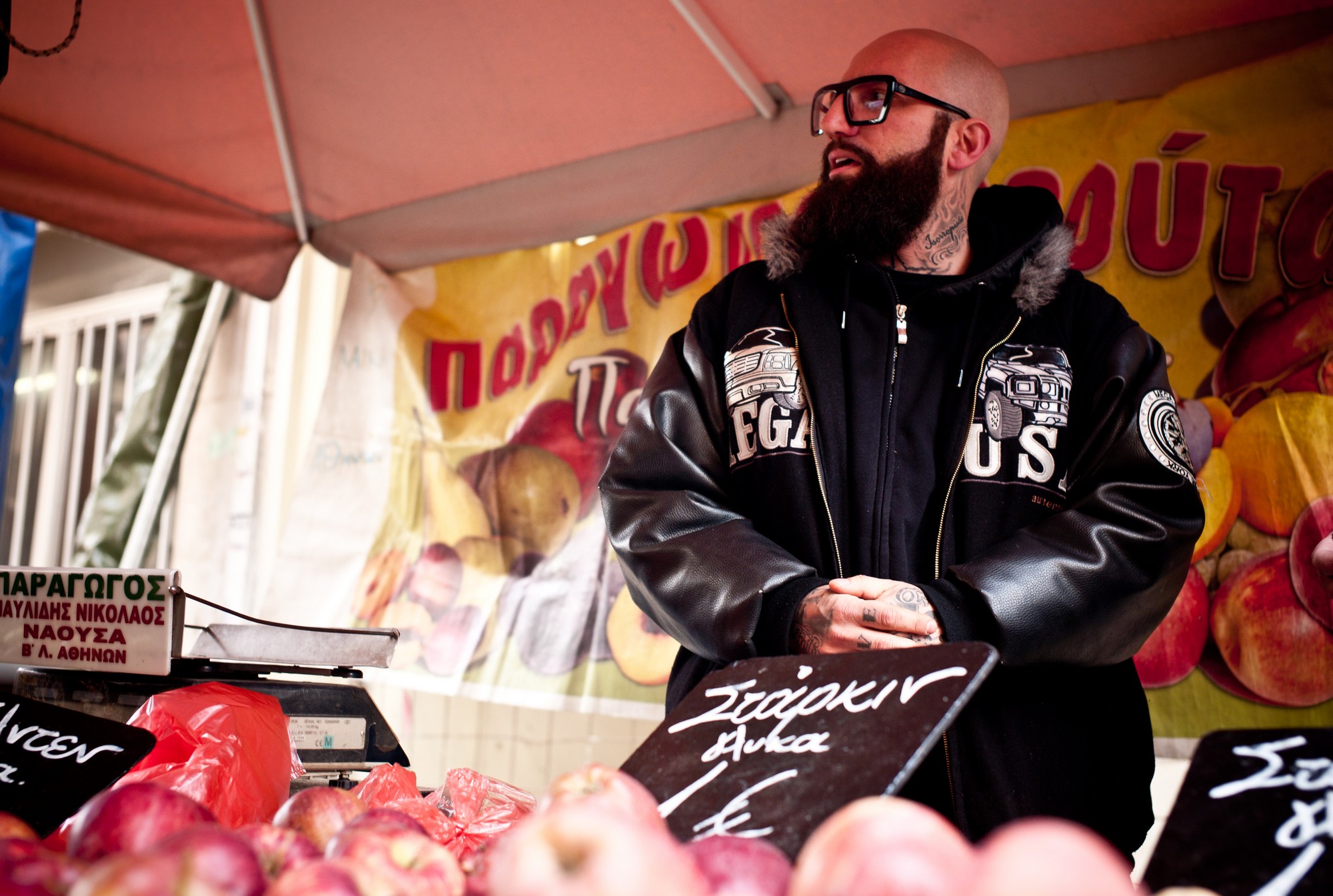 λαικι αγορα γκιζη/food market athens gizi