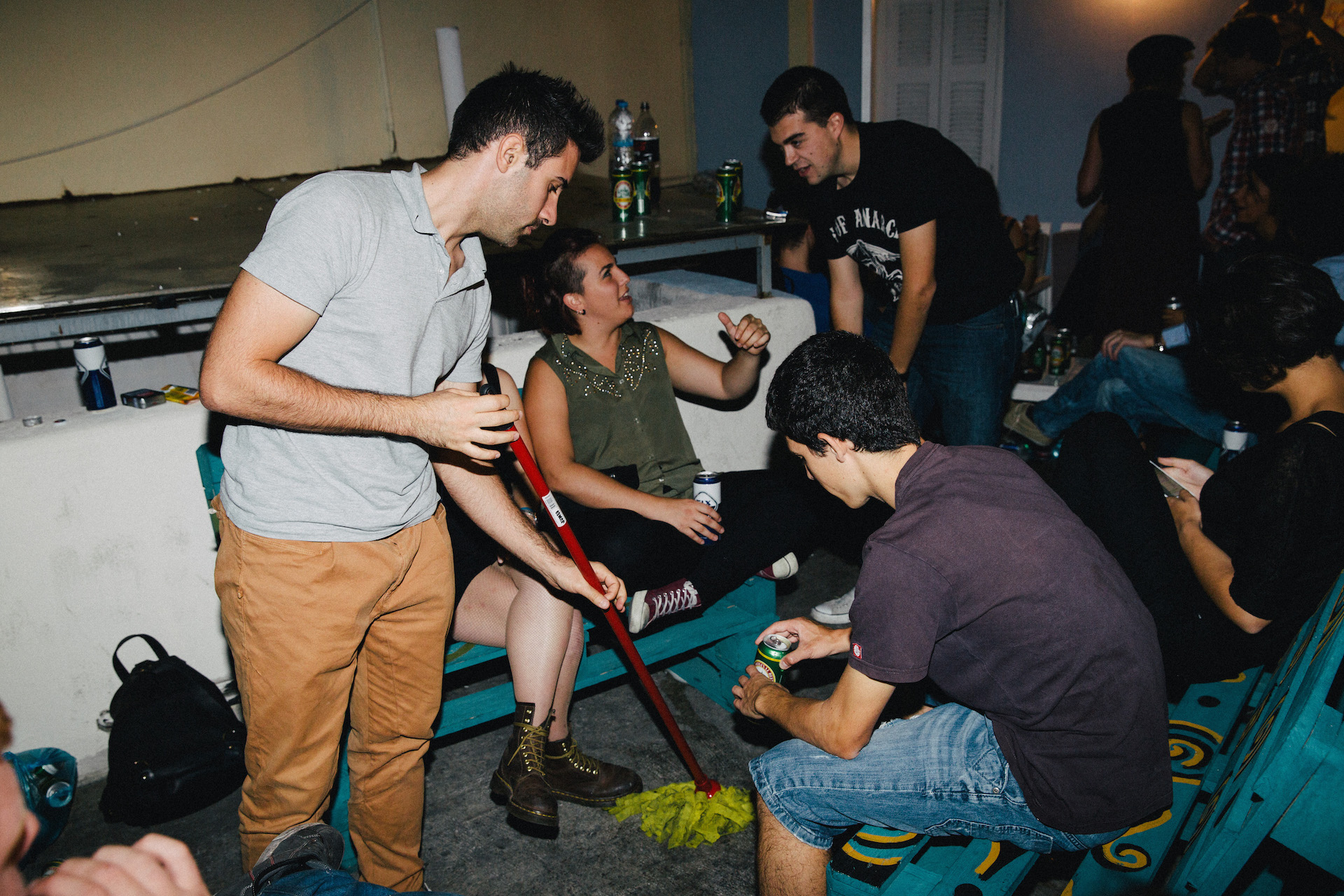 Erasmus students party in Athens / Πάρτι φοιτητών Εράσμους στην Αθήνα