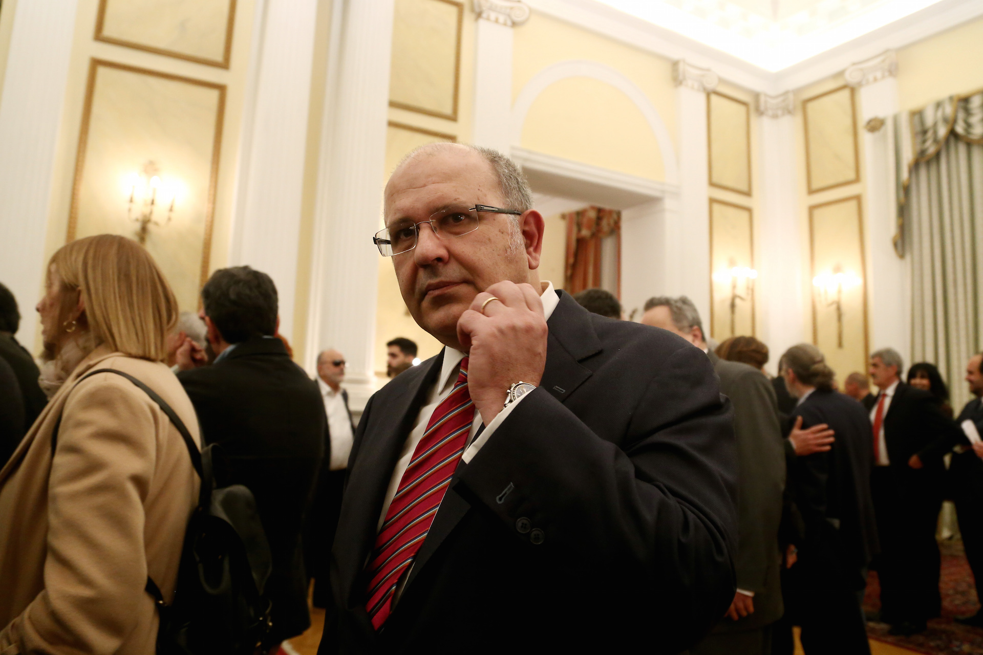 ΟΡΚΟΜΩΣΙΑ ΠΡΟΕΔΡΙΚΟ ΜΕΓΑΡΟ ΣΥΡΙΖΑ ΑΝΕΛ ΚΥΒΕΡΝΗΣΗ ΠΟΛΙΤΙΚΗ ΠΟΛΙΤΙΚΟΣ Νίκος Ξυδάκης