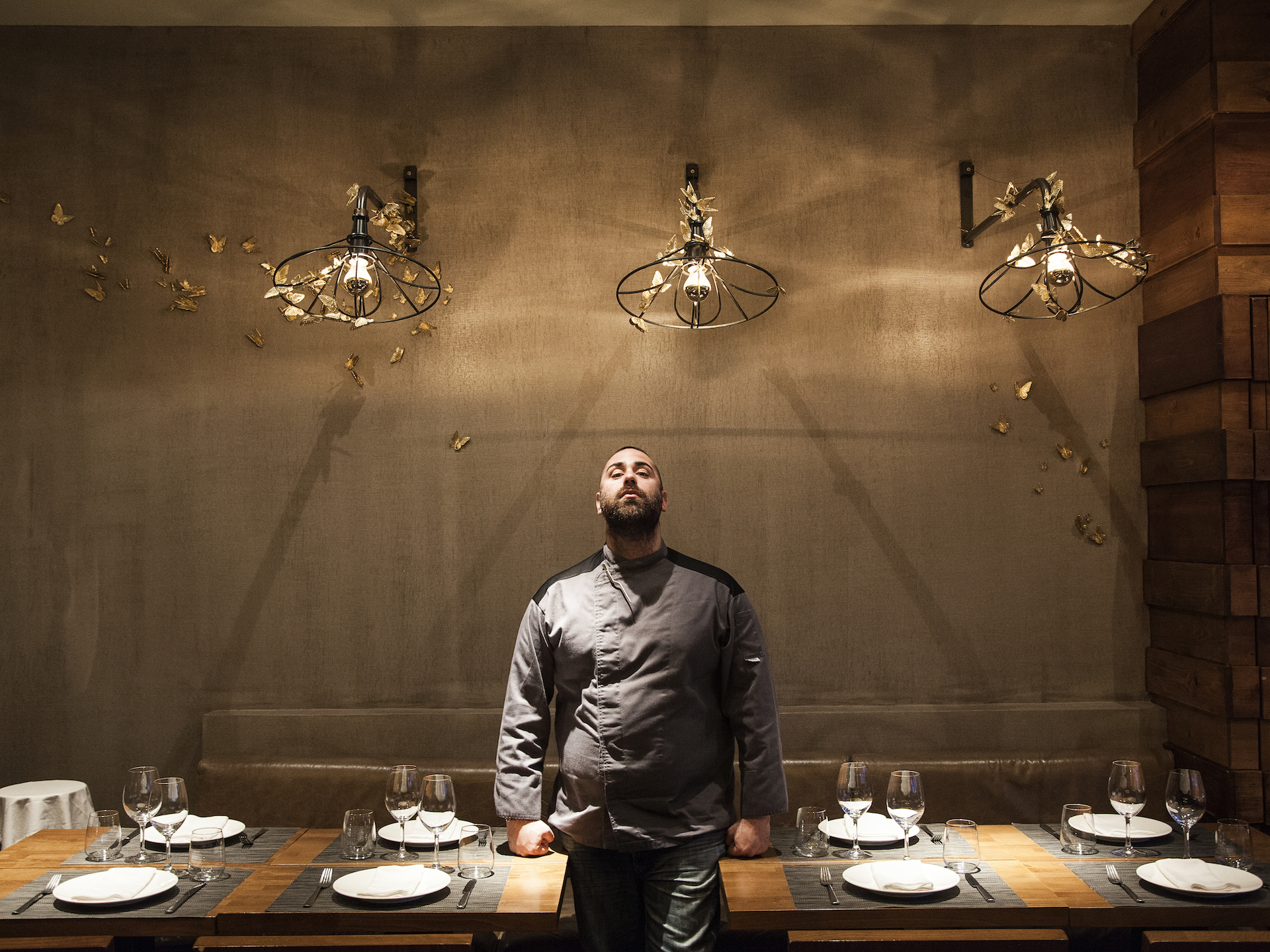 The Famous Chef Aris Vezenes,December 2014