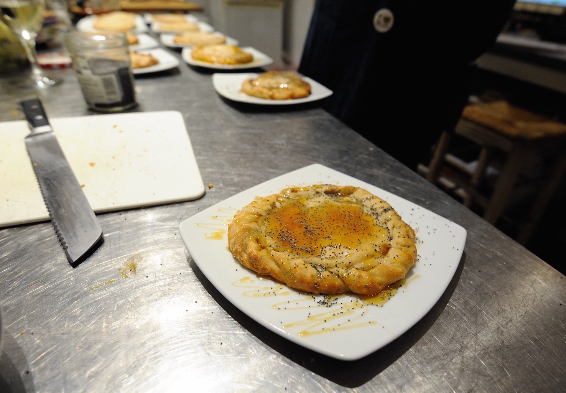 Πίτα με μέλι και ρικότα