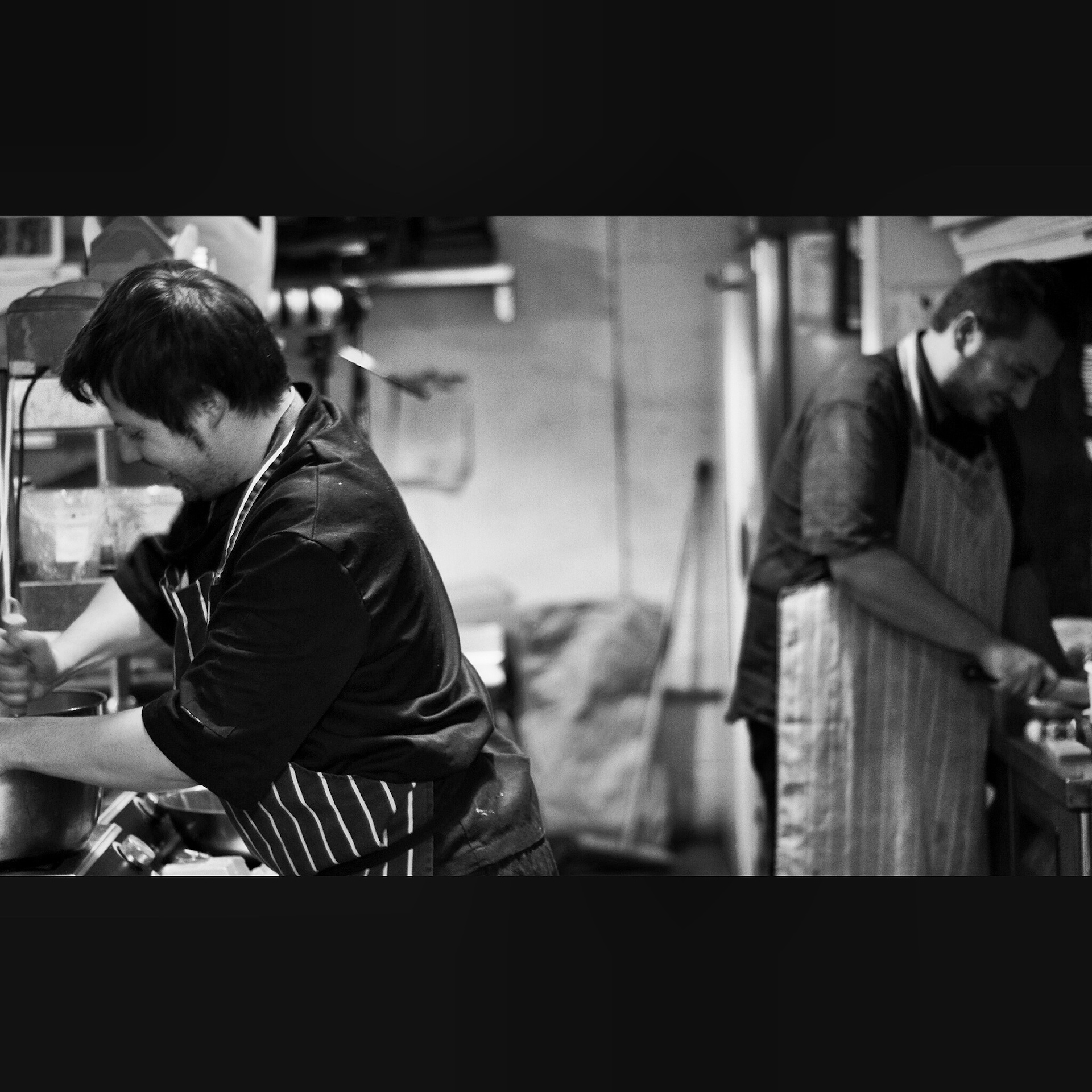 Ο Θωμάς Ντίνας και ο Στάθης Γεωργιάδης εν δράση