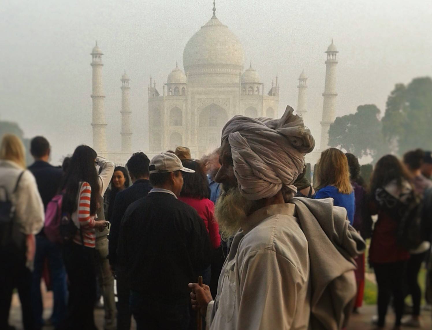 Ο σοφός Taj Mahal, Agra,  India