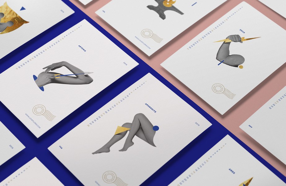Lovefloris Calendar / Kommigraphics Design Studio