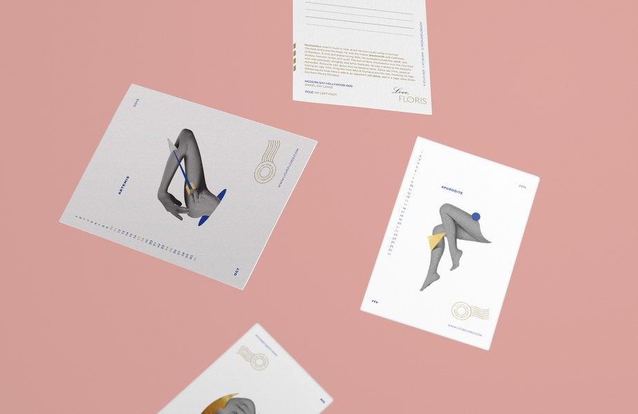 Lovefloris Calendar / Kommigraphics Design Studio