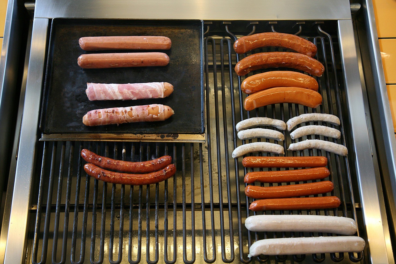 Ψήνουμε πάντα σε καθαρή σχάρα