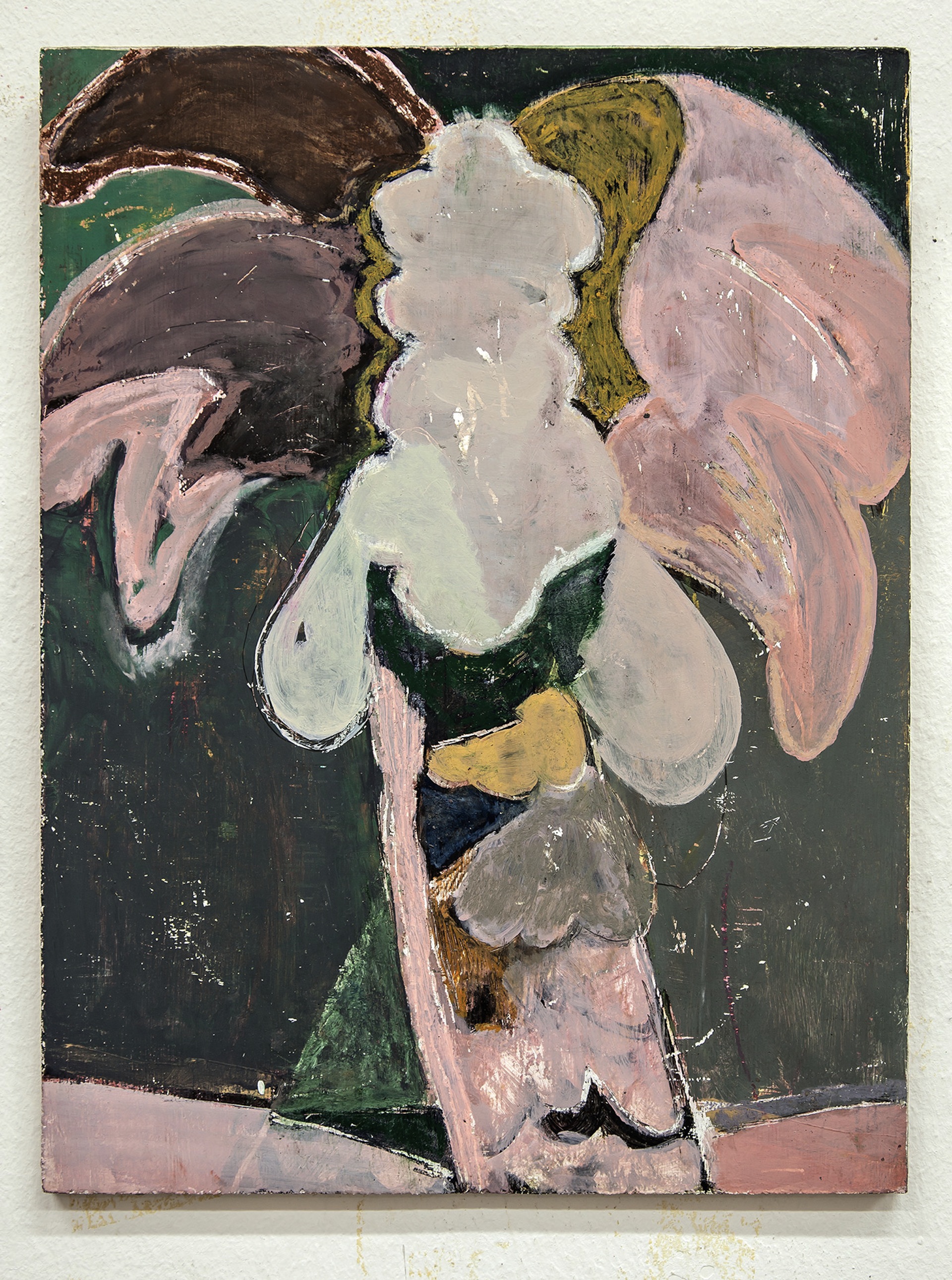 Άτιτλο | Gouache και pastel σε ξύλο
