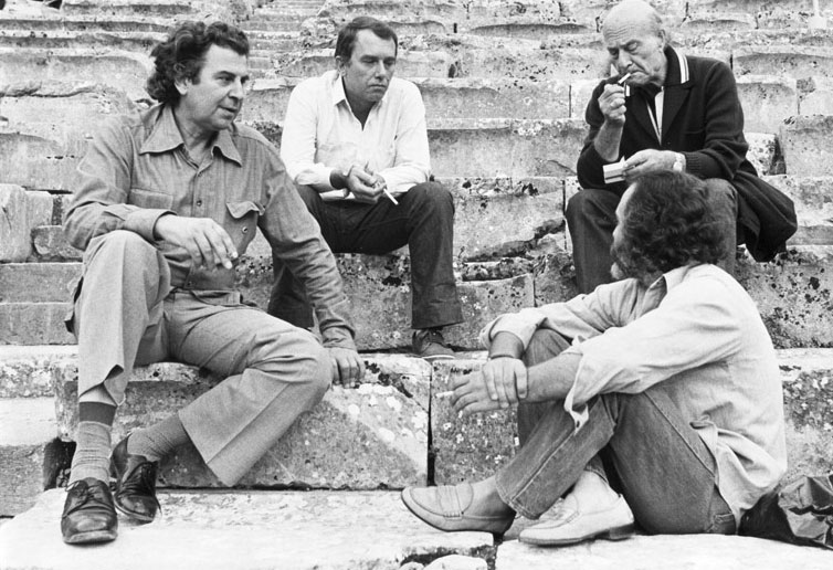 mikis-vasilis-fotopoylos-odysseas-elytis-kai-dionysis-fotopoylos-stin-epidayro