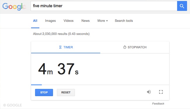 timer