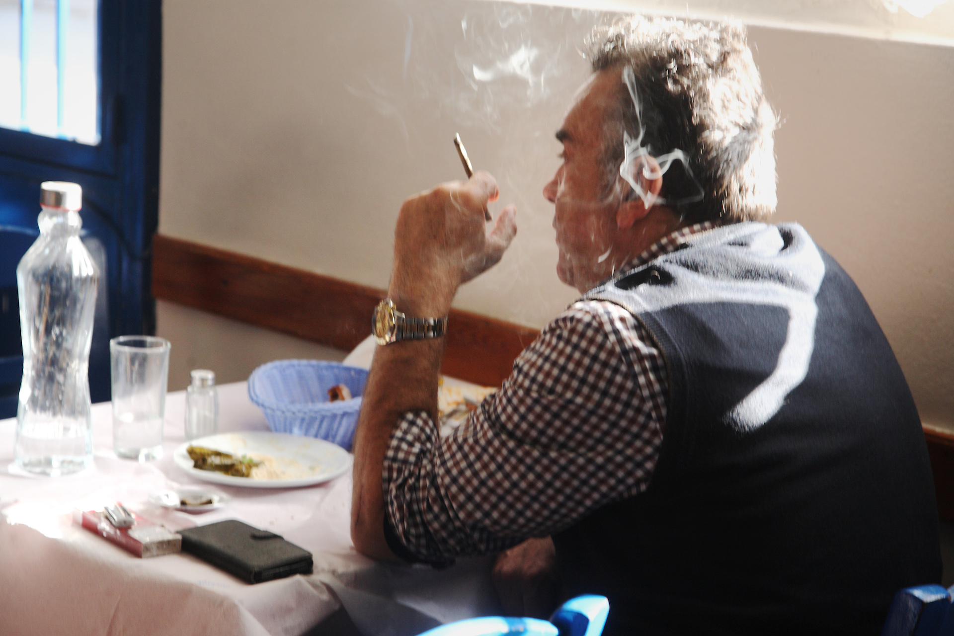 Old Greek traditional tavern Leloudas at Votanikos neighborhood, Athens, Greece, February 2017 / Ταβέρνα Λελούδας στον Βοτανικό, Αθήνα, Φεβρουάριος 2017