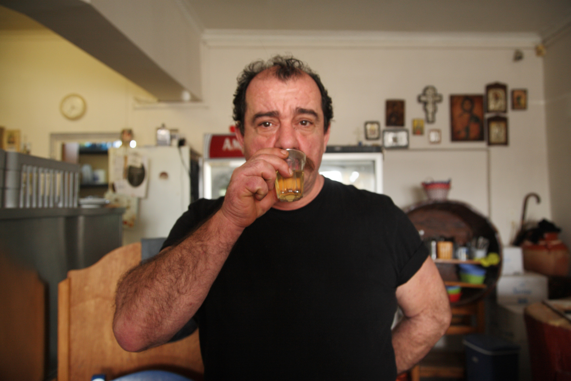 Old Greek traditional tavern Leloudas at Votanikos neighborhood, Athens, Greece, February 2017 / Ταβέρνα Λελούδας στον Βοτανικό, Αθήνα, Φεβρουάριος 2017