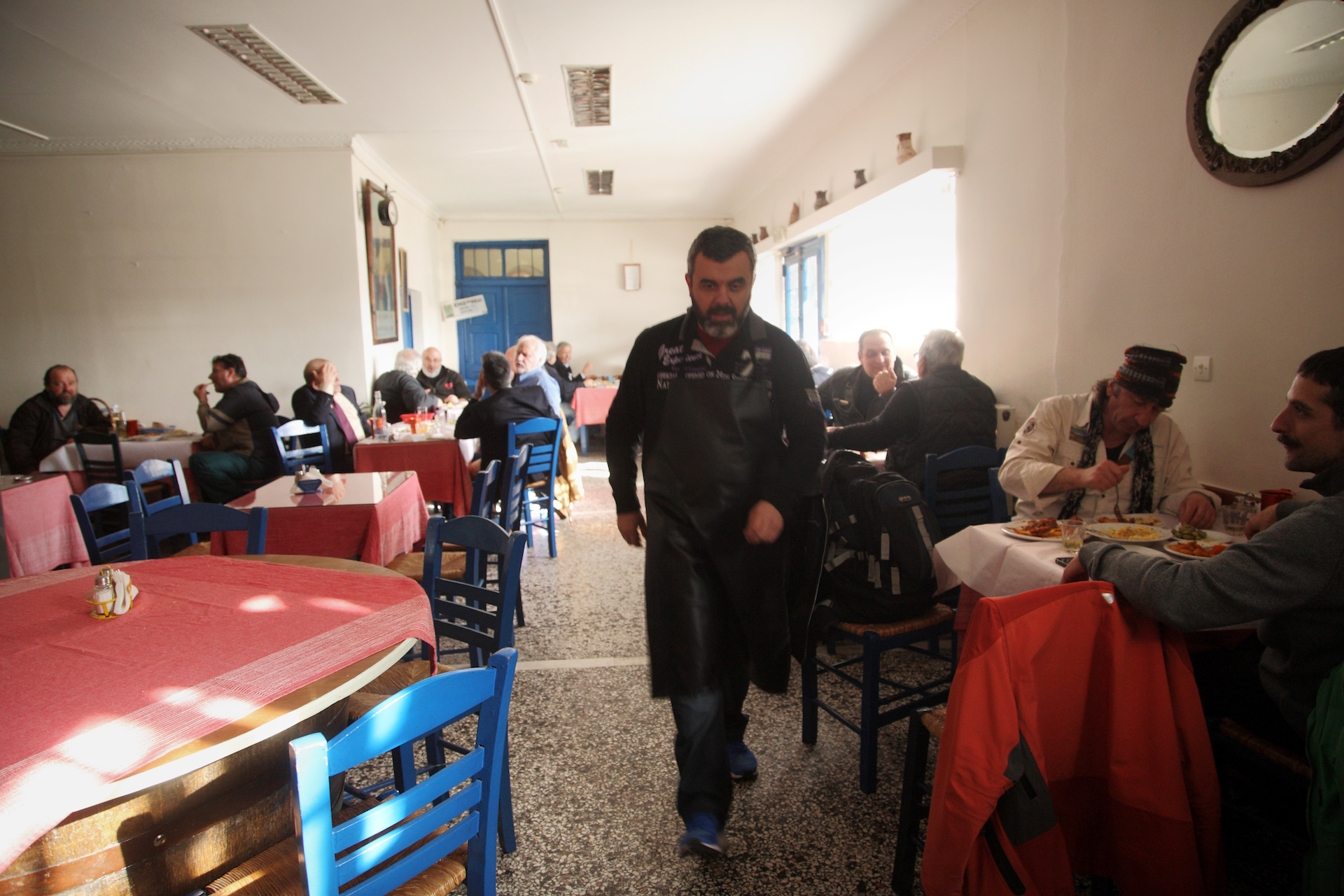 Old Greek traditional tavern Leloudas at Votanikos neighborhood, Athens, Greece, February 2017 / Ταβέρνα Λελούδας στον Βοτανικό, Αθήνα, Φεβρουάριος 2017