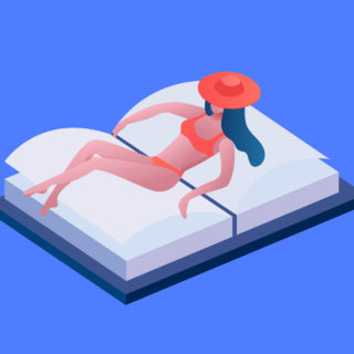 Όταν τα βιβλία στάζουν ερωτισμό, σε μια παραλία