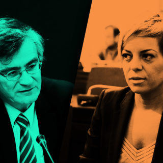 Ο Καθηγητής και η Γενική Γραμματέας