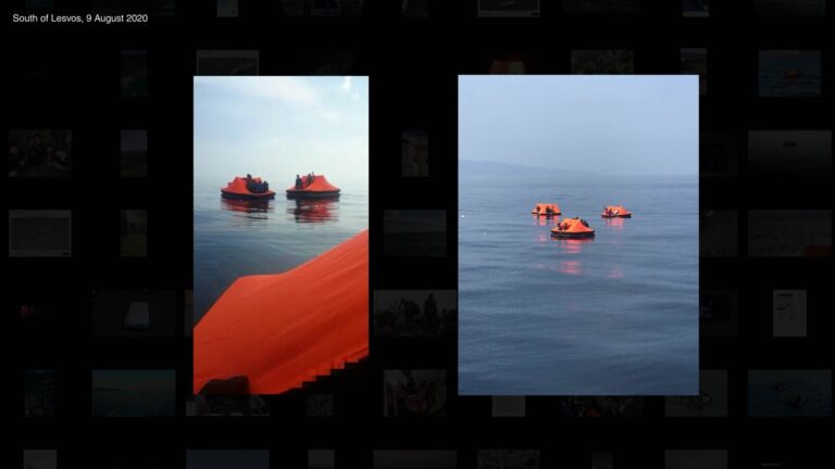 Forensic Architecture/Forensis, 2022 drift-backs Aegan Sea pushbacks