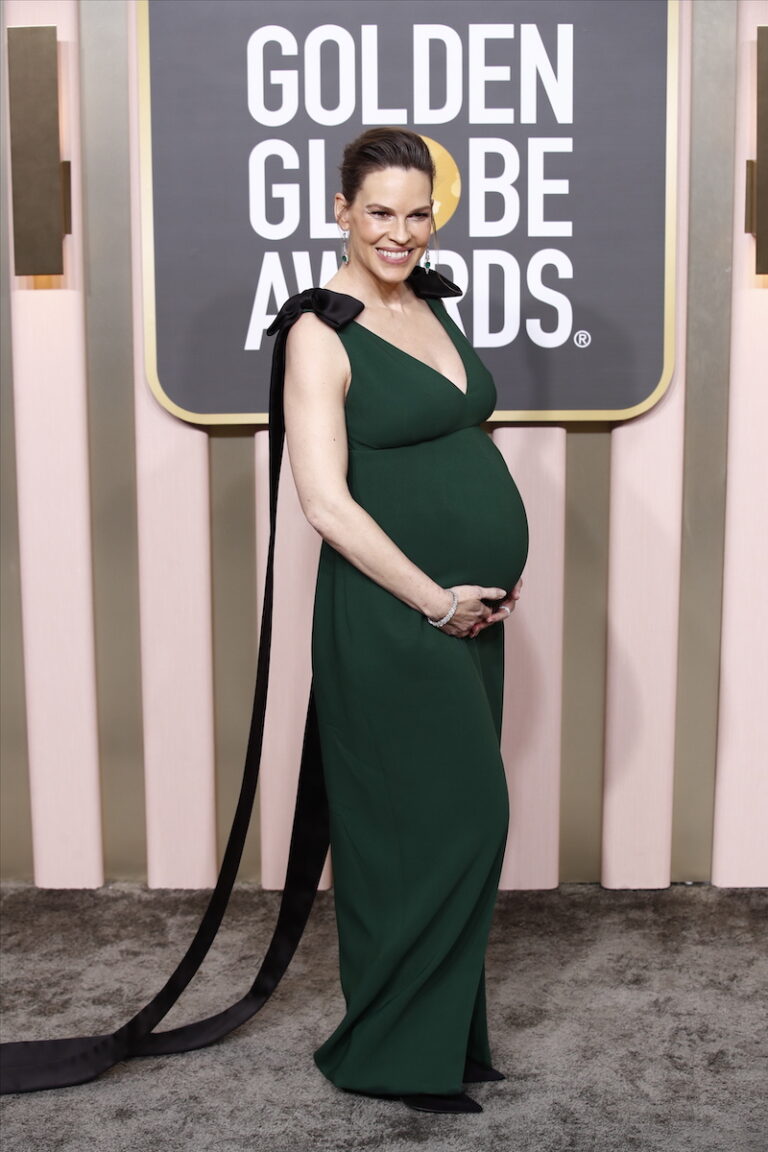 Hilary Swank Golden Globes