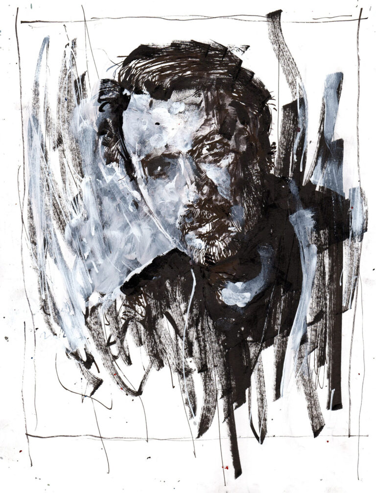 Βασίλης Γκογκτζιλάς, self portrait