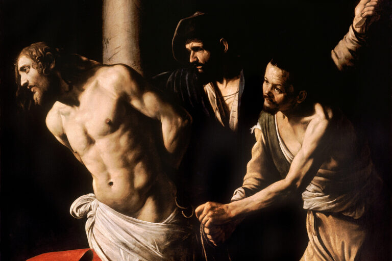 Τα Κατά Ματθαίον Πάθη του Μπαχ: Το κορυφαίο θρησκευτικό ορατόριο - Christ at the Column, Caravaggio, circa 1607