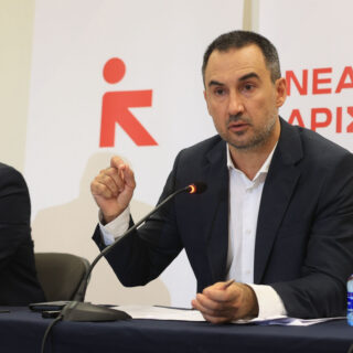 Στα μπλόκα της Θράκης ο Αλέξης Χαρίτσης