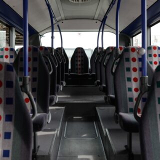 Φωτιά σε λεωφορείο του ΟΑΣΘ στο κέντρο της Θεσσαλονίκης