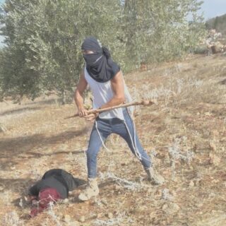 Δυτική Όχθη: Ισραηλινοί έποικοι ξυλοκοπούν Παλαιστίνιους αγρότες [ΒΙΝΤΕΟ]