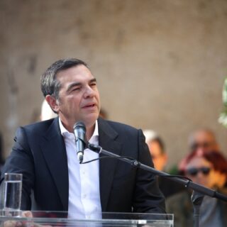 O επικήδειος του Αλ. Τσίπρα στην πολιτική κηδεία του Αλ. Φαμπουράρη