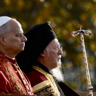 Κοινό προσκύνημα Πατριάρχη Βαρθολομαίου και Πάπα Λέοντα στη Νίκαια