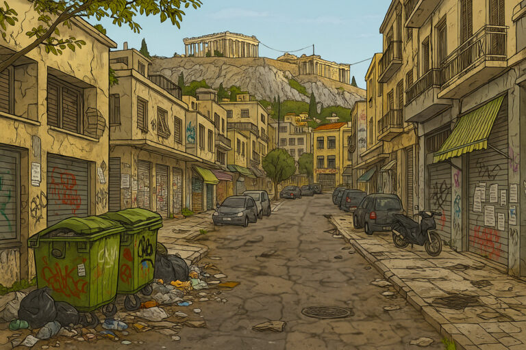 Κάποτε η Αθήνα είχε ωραίο vibe, τώρα έχει μόνο εσάνς εγκατάλειψης