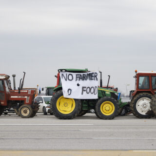 Κινητοποιήσεις αγροτών και κτηνοτρόφων της Ηλείας – Μπλόκο στον κόμβο του Πύργου