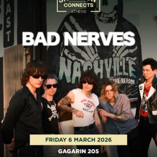 Οι Bad Nerves έρχονται τον Μάρτιο στην Αθήνα