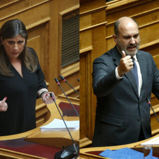 Άγρια κόντρα Κωνσταντοπούλου - Μαρκόπουλου στη Βουλή
