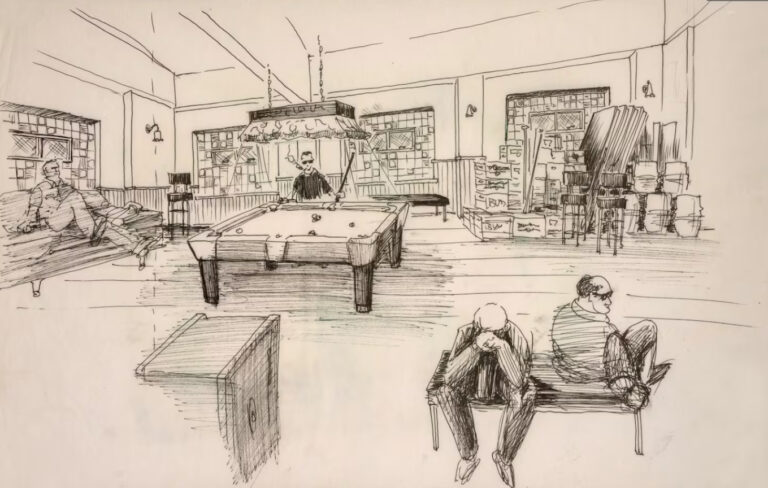 Concept art for The Sopranos