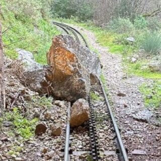 Κλείνει λόγω κατολισθήσεων ο Οδοντωτός στα Καλάβρυτα