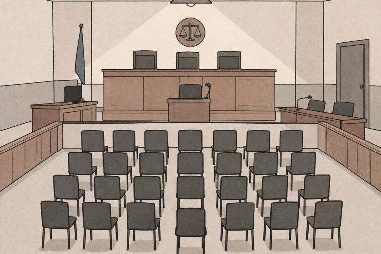 Δίκη Τέμπη: Μία δίκη μόνο με 21 καρέκλες “δημοσιογράφων”