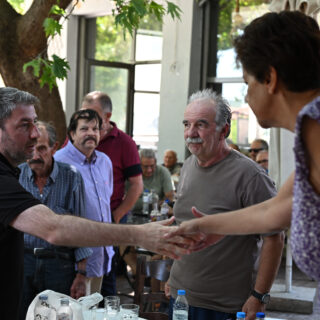 Στις πληγείσες περιοχές ο Νίκος Ανδρουλάκης: «Η κλιματική κρίση δεν μπορεί να χρησιμοποιείται ως άλλοθι»