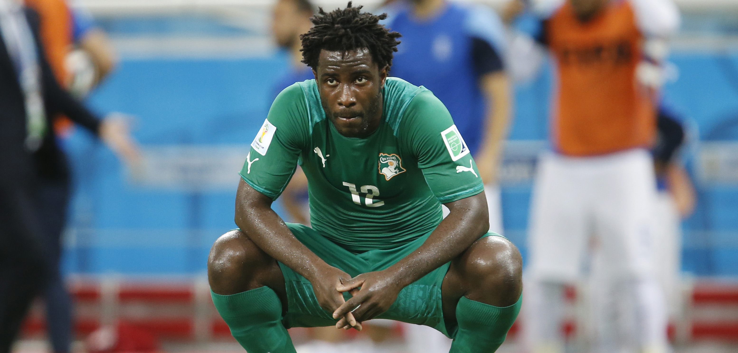 FOOTBALL : Grece vs Cote d Ivoire - Coupe du Monde 2014 - 24/06/2014