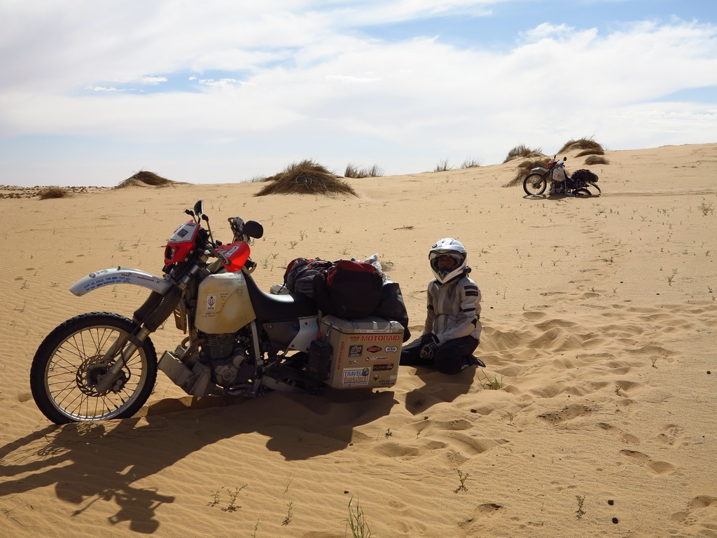 Λάστιχο στην άμμο, Μαυριτανία, Σαχάρα